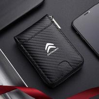 Leather Credit Card Wallet Storage Purse Tools Holders for Citroen C4 C3-XR C5 Aircross C6 C-quatre Picasso C-Elysee C4L C3L