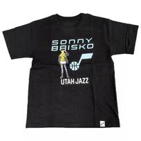 NBA Virtual YouTuber NIJISANJI EN Sunny Brisko Black T T-Shirt Free Size XL
