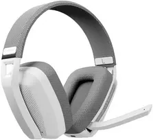 "Rampage BLITZ" belaidės žaidimų ausinės su mikrofonu, "Bluetooth 5.3", pilkos spalvos