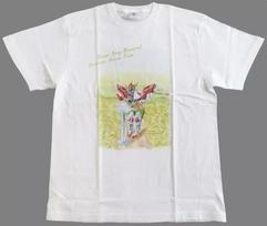 Brave Bang Yuki Bakuhatsu White T T-Shirt L Size DDT Pro Wrestling Pop Up Store L