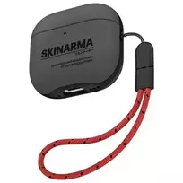 Skinarma spunk AirPods 4 case in pewter green