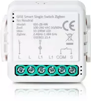 GISE išmanusis vienos relės modulis (ne N) Zigbee | Tuya | GSS-ZB-NN