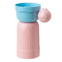Toothbrush Cup Holder Magnetic Mouthwash Cup 3-in-1 Storage Container Wall Mounted Dust-Proof Bathroom Organizer rožinė