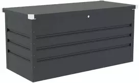 Sodo daiktadėžė Goteborg Mini, Pilkas, 99 x 61 x 58 cm