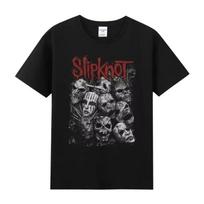Vintage Slipknots Prepare for Hell Tour Black Women T-shirt Heavy Metal Rock Band Men Women Hip Hop Aesthetic Graphic Tshirt Y2k S juoda