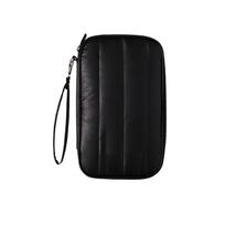 Travel Passport Holder Card Wallet Document Organizer Zippered Wristlet Small Pouch for Carrying Passport Boarding Pass and Cash one size juoda