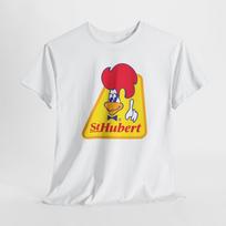 St Hubert Canada Rotisserie Chicken Comfort Food Unisex Heavy Cotton Tshirt Tops Tee 3XL