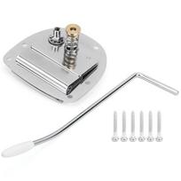 Metal Electric Guitar Bridge With Screws Musical Instrument Accessories  Electric Guitar