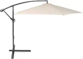 Lauko skėtis Malabo 300 cm, Pilkas / Ecru