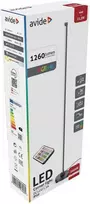 LED toršeras AVIDE 11.5W RGB+W Music sensor, juodas su pulteliu