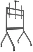 „Multibrackets M“ motorizuotas bendradarbiavimo grindų stovas 55–86", 152,4 cm (60"), 2,54 m (100"), 90 kg, 200 x 200 mm, 900 x 600 mm, juodas