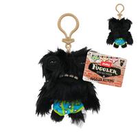 Fuggler Keychain Ugly Grin Teeth Monster Pendant Fuggler Soft Plush Doll Wide Eyed Weirdo Black Funny Backpack Keyring Gift 11CM