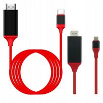 Kabel Hdmi Usb-C 3.1 Typ C Kabel Adapter Mhl 2M 4K Dla Smartfona