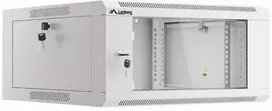 LANBERG 19" 4U 600 pilkų stiklinių durų Rack instaliacinė spintelė (surinkta)