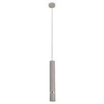 Lampa Wisząca Nowoczesna Kaszmirowa Tuba Złoty Element 1Xgu10 10W Joker Milagro