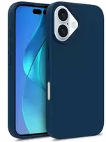 Hurtel Multiple Color Wheat Bran Apple iPhone 16 Pro – dėklas telefonui mėlynos spalvos