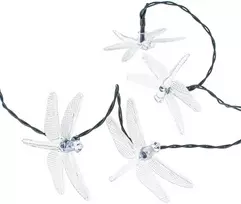 Saulės Dragonfly sodo žibintai 6,5 m 30LED multicolour