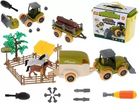 Farm traktor ferma ir sukti sėjamoji