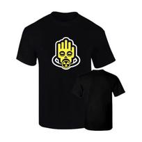 BCC Printed T-shirt Scorpia Route Cod Music Electronic Central Sound White or Black Premium Quality Cotton 190GRS Men Women S įvairiaspalvis