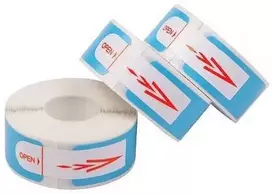 Hismart Lipnios etikėtės terminiam spausdintuvui, 30mm x 12mm, 3 ritinėliai