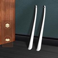 30cm Professional Metal Women Kids Shoe Horn long Practical Shoe Horn Lifter sidabras