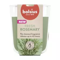 bolsius Scented candle glass True Scents Ø97x85mm rosemary