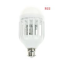 LED lemputė E27/B22 15W Apsauga nuo uodų Vabzdžių gaudyklė Skraidančių kandžių naikintuvo šviesos lempa B22