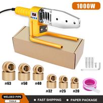 1PC 1000W vamzdžių suvirinimo aparatas 220V vamzdžių suvirinimo geležis PB/PP/PE/PPR vamzdžių suvirinimo įrankiai, namų vandens vamzdžių plastikinio suvirinimo įrankiai
