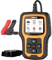 2 viename diagnostikos skaitytuvas OBD2 ir akumuliatoriaus testeris Ancel AD410 PRO