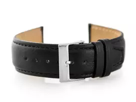 Pacific Odinis laikrodžio dirželis W26 - PREMIUM - juodas - 22mm