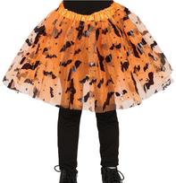 Spódniczka Tiulowa Tutu Pomarańczowa Halloween