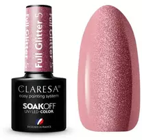 Activeshop Ilgalaikis hibridinis nagų Claresa, Full Glitter 5, 5 g