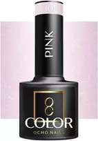 Activeshop Rožinė Hibridinis nagų lakas Ocho Nails Color Rožinė, 301 rožinis, 5 g