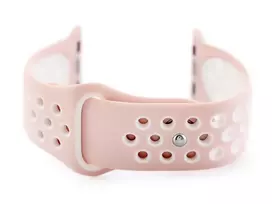 Pacific Apple Watch dirželis U24 - rožinė/balta - 42/44mm
