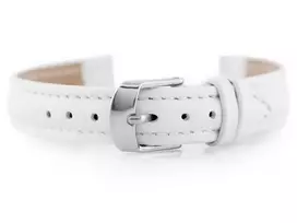 Odinis laikrodžio dirželis „Pacific W71“ – baltas – 12 mm