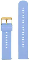 Pacific U27 rubber watch strap - light violetinė/auksinis - 20mm