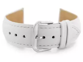 Odinis laikrodžio dirželis „Pacific W94“ – baltas – 20 mm