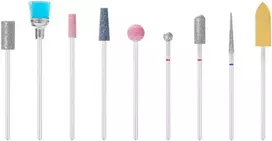 Activeshop Frezos antgalių rinkinys Exo Professional MIX odelių apdirbimui, 9 vnt.