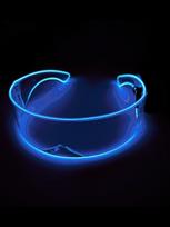 Cool technology luminous glasses LED disco dancing luminous KTV bar electric syllable atmosphere props without batteries  High Quality