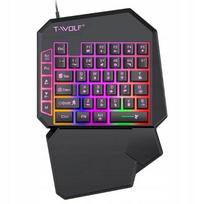 Klawiatura Dla Graczy Na Rękę Gamingowa Led Keypad