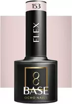 Activeshop Gelinio lakavimo bazė Ocho Nails Base Flex 153 rožinis, 5 g