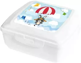 Lunchbox Betty and Bunny 850 ml parašiutas AMBITION JUNIOR