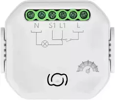 Orno Przekażnik 1 kanalo įleidžiamoji relė su „Tuya Smart Wi-Fi“ ir BLE šviesos reguliatoriumi