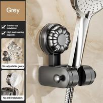 Universal Adjustable Shower Head Holder Suction Cup Wall Mounted Showerhead Bracket Sprayer Fixed Base Bathroom Accessories pilka