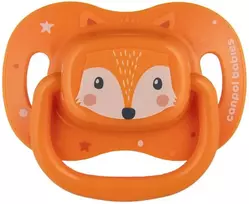 CANPOL BABIES silikoninis simetrinis čiulptukas CUTE ANIMALS, 6-18 mėn., 34/925_ora