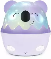 Hi Buddies ! Bigben Belaidis muzikinis naktinis šviestuvas su projekcija - violetinės spalvos | Koala