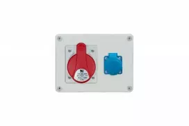Pawbol Fiksuotas skirstomasis skydelis R- BOX 190 1x32A / 5P 1x250V IP44 (B.1215)