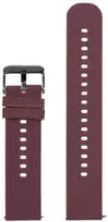Pacific U27 rubber watch strap - violetinė/juodas - 20mm