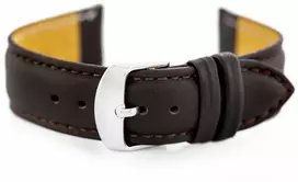 Odinis laikrodžio dirželis „Pacific W83L“ – tamsiai rudas – 12 mm
