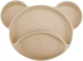 CANPOL BABIES Silikoninė lėkštė su pritvirtinimu BEAR, 51/401_bei